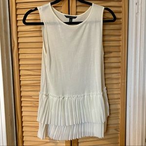 Banana Republic flutter blouse